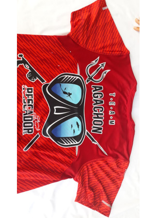 T SHIRT OFICIAL TEAM AGACHON PESCADOR