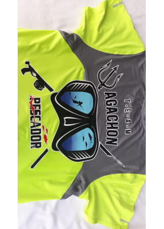 T SHIRT OFICIAL TEAM AGACHON PESCADOR