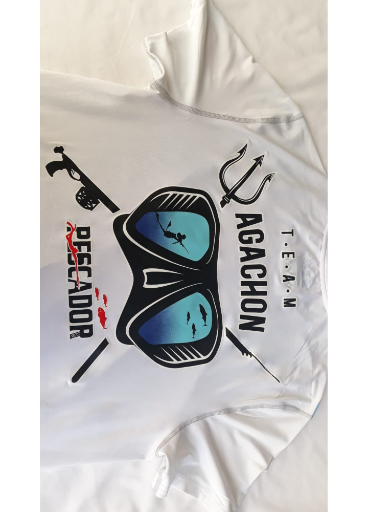 T SHIRT OFICIAL TEAM AGACHON PESCADOR