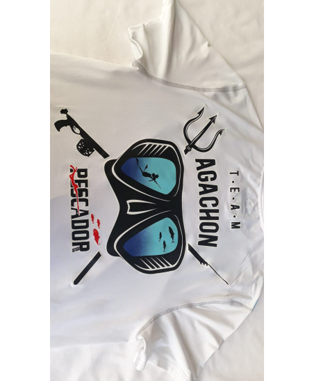 T SHIRT OFICIAL TEAM AGACHON PESCADOR
