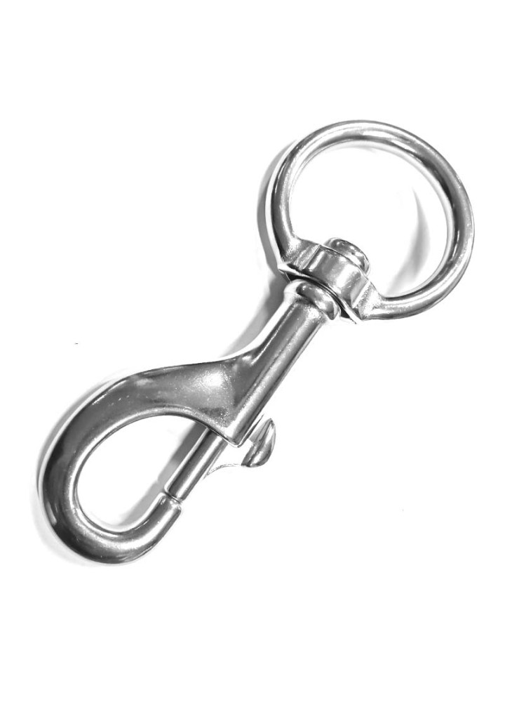 MOSQUETÃO INOX 12,5CM