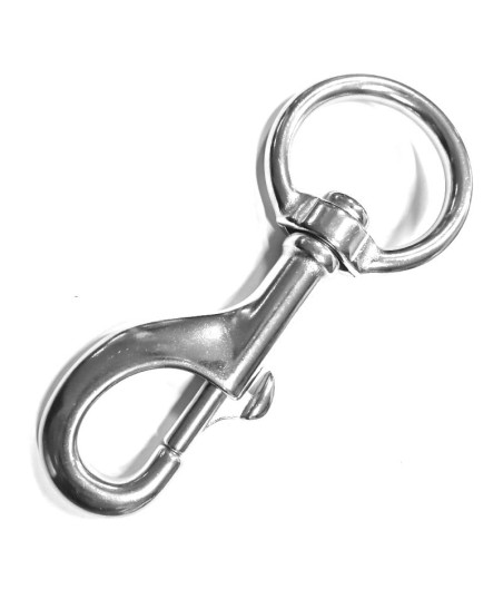 MOSQUETÃO INOX 12,5CM