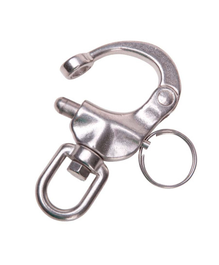 MOSQUETÃO 8.7 CM INOX