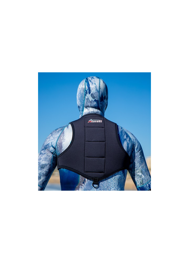 Colete Chumbo caça submarina Agachon Sub preto