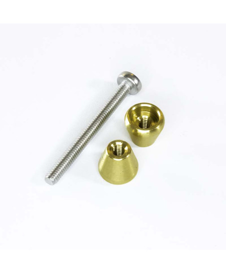 Ancorage Hook & Srews Bronze up to 34mm