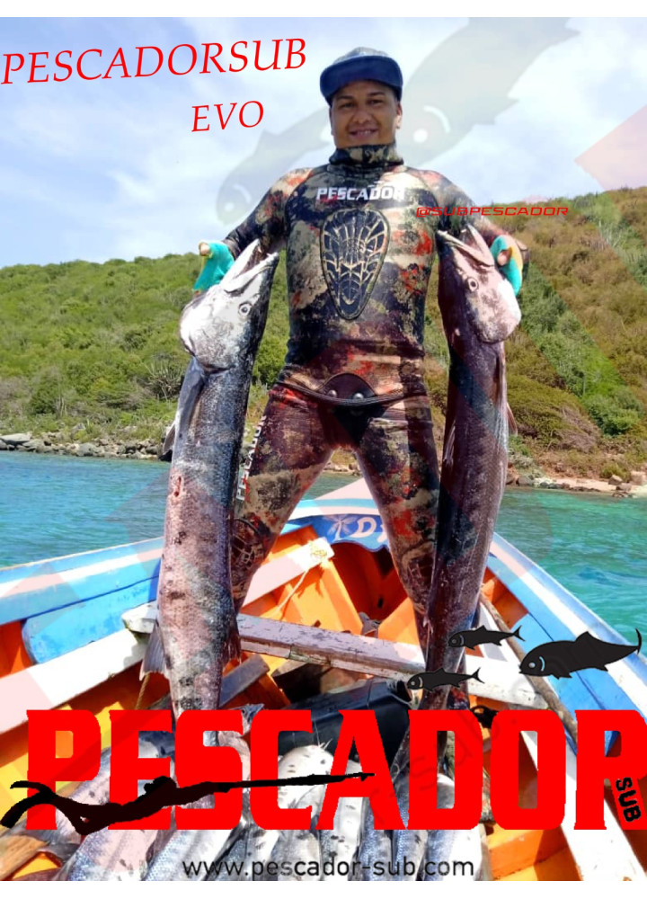 Fato 3mm Evo Beije Yamamoto Pescador ( até 3 XL )