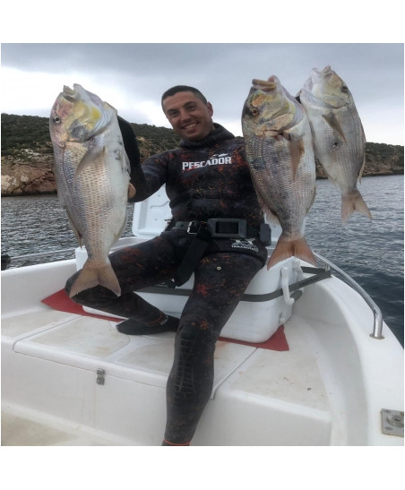 Wetsuit 7/5mm Fire Gray Yamamoto 39 Pescador