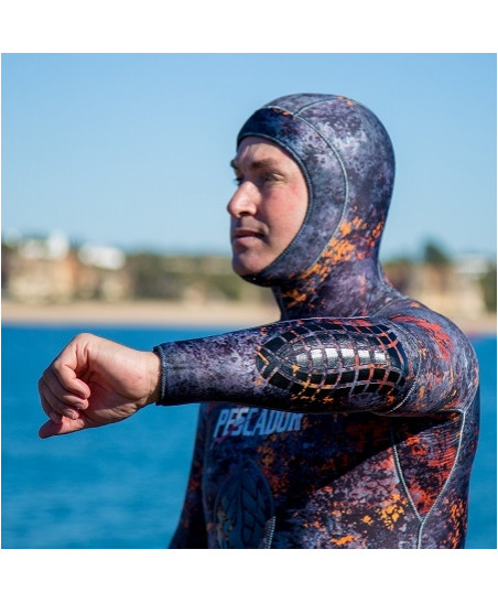 Wetsuit 7/5mm Fire Gray Yamamoto 39 Pescador